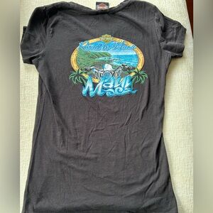 Maui Harley-Davidson Classic Black Tee